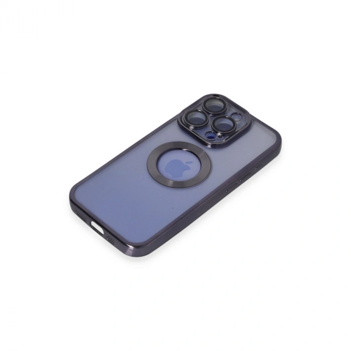 Apple İphone 15 Pro Kılıf Slot Silikon - Mor