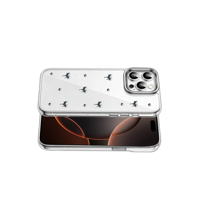 Apple İphone 15 Pro Max Fiyonk Desenli Kapak - Desen 1