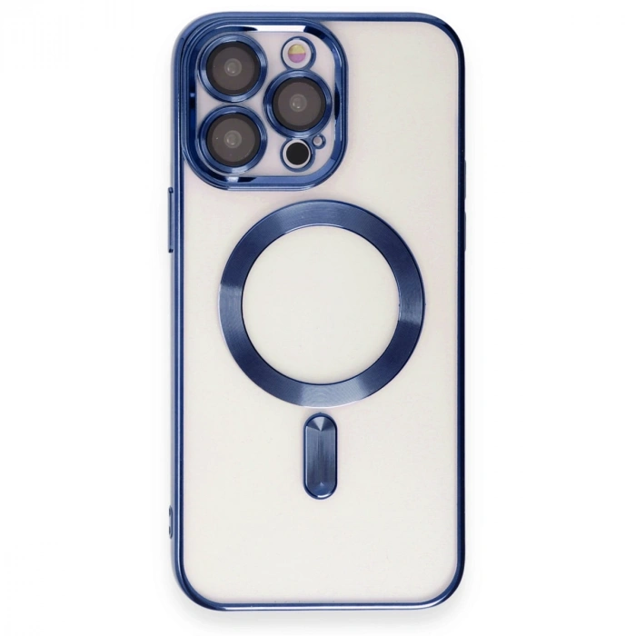 Apple İphone 15 Pro Max Kılıf Kross Magneticsafe Kapak - Lacivert