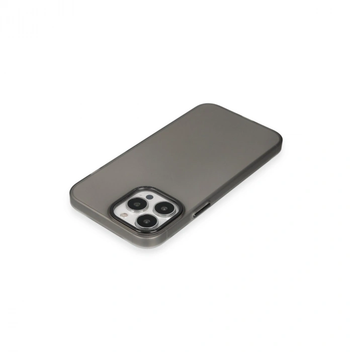 Apple İphone 15 Pro Max Kılıf Modos Metal Kapak - Siyah