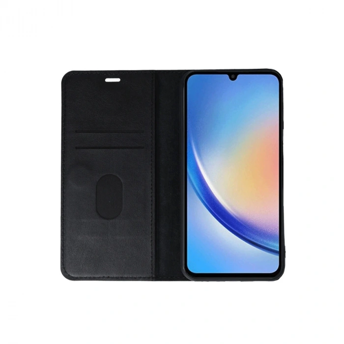 Apple İphone 15 Trend S Plus Kapaklı Kılıf - Taba