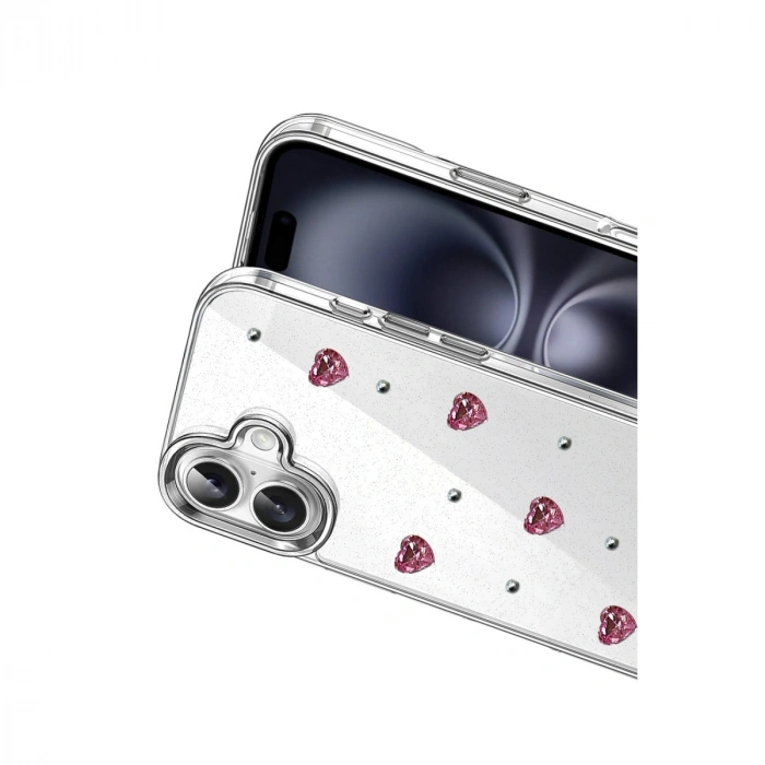 Apple İphone 16 Fiyonk Desenli Kapak - Desen 3