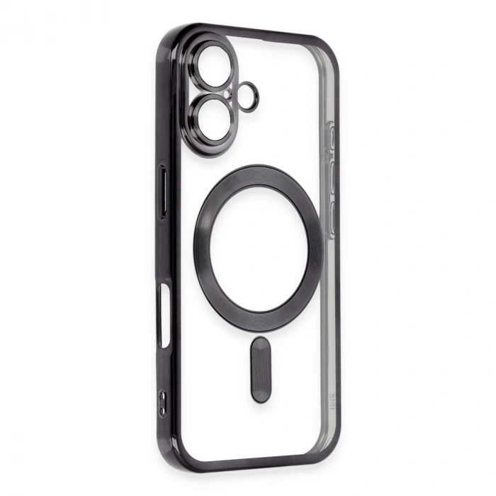Apple İphone 16 Plus Kılıf Kross Magneticsafe Kapak - Siyah