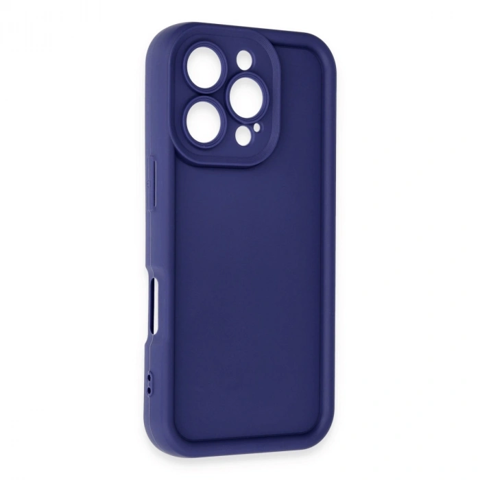 Apple İphone 16 Pro Kılıf Viera Silikon - Lacivert