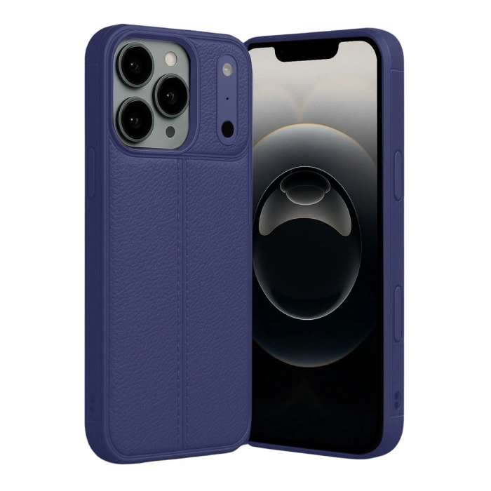 Apple İphone 17 Pro Auto Focus Kapak - Lacivert