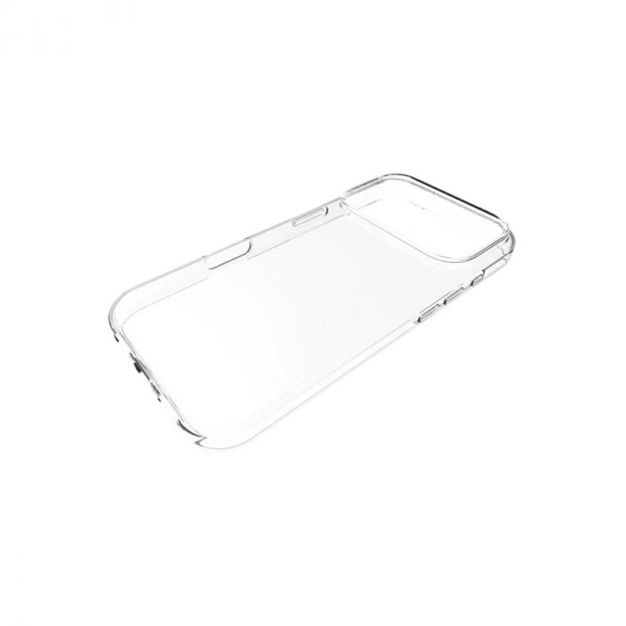 Apple İphone 17 Pro Max Lüx Şeffaf Silikon - Şeffaf