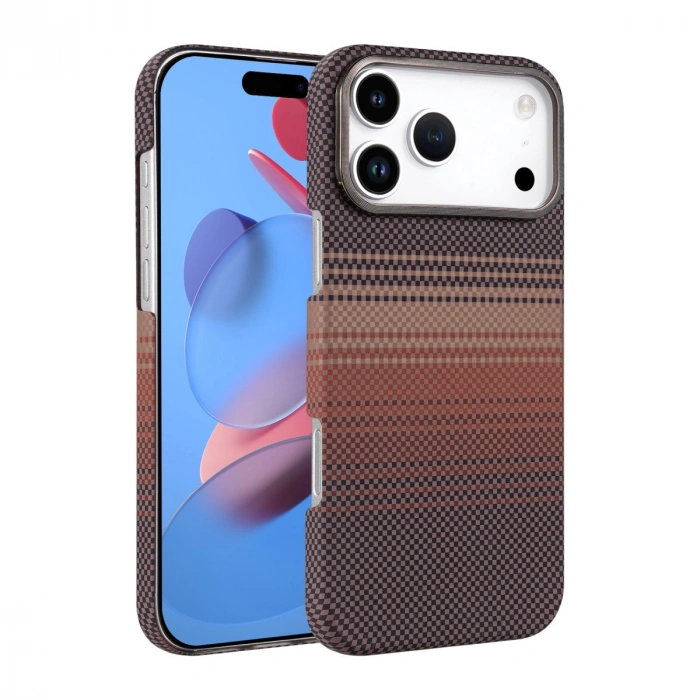 Apple İphone 17 Pro Vega Magsafe Kapak - Çöl Titanyum