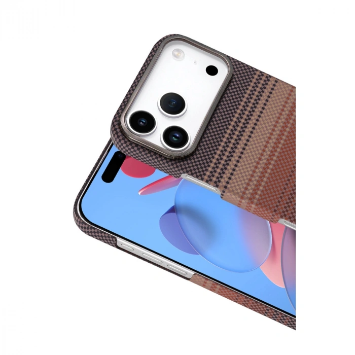 Apple İphone 17 Pro Vega Magsafe Kapak - Çöl Titanyum