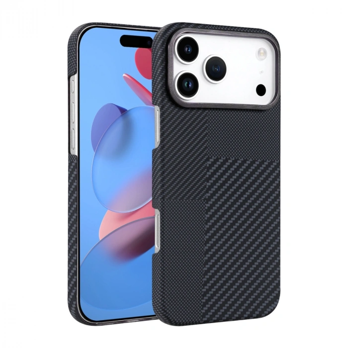 Apple İphone 17 Pro Vega Magsafe Kapak - Siyah