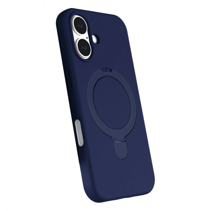Apple İphone 17 Regal Magsafe Standlı Kapak - Lacivert