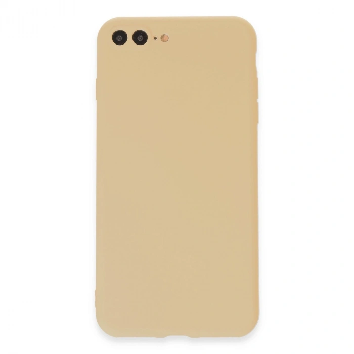 Apple İphone 7 Plus Kılıf First Silikon - Gold