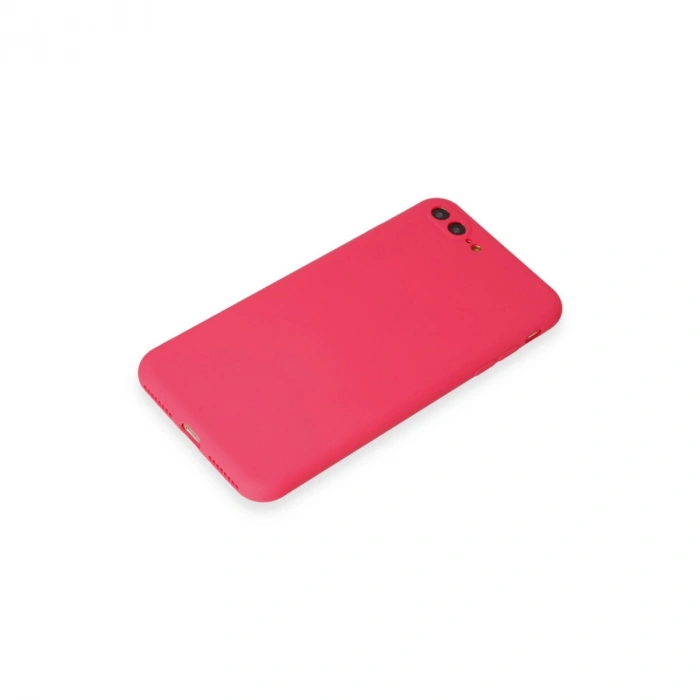 Apple İphone 7 Plus Kılıf First Silikon - Pembe
