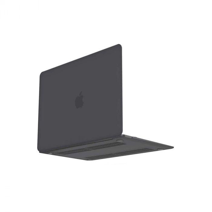 Apple Macbook Pro 14.2 2021 Macbook Buzlu Kapak - Füme