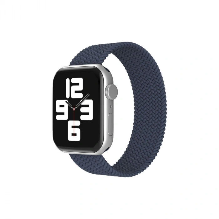 Apple Watch 38mm Ayarlı Solo Silikon Kordon (SAAT DEĞİLDİR) - Lacivert