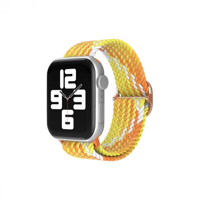 Apple Watch 38mm  Kordon (SAAT DEĞİLDİR) - Turuncu-sarı