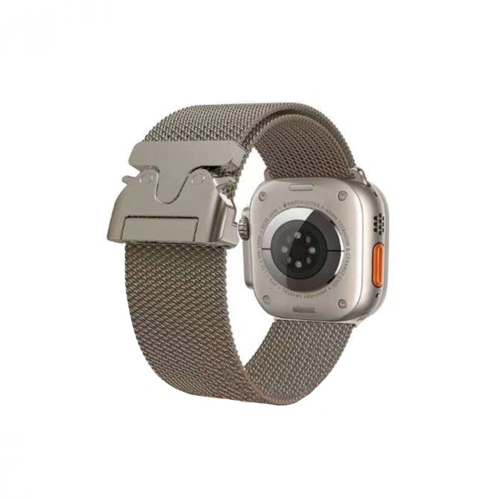 Apple Watch 42mm Milano Metal Kordon (SAAT DEĞİLDİR) - Desert