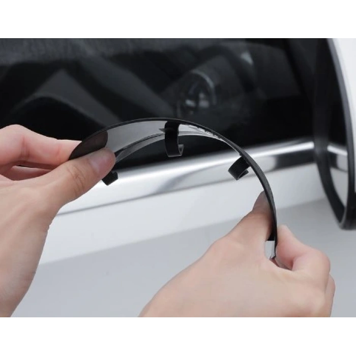 Araba Ayna Yağmur Koruyucu Siper Karbon Desenli (5324)