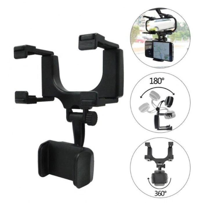 Araba Dikiz Aynasına Takılan Telefon Tutucu (5324)
