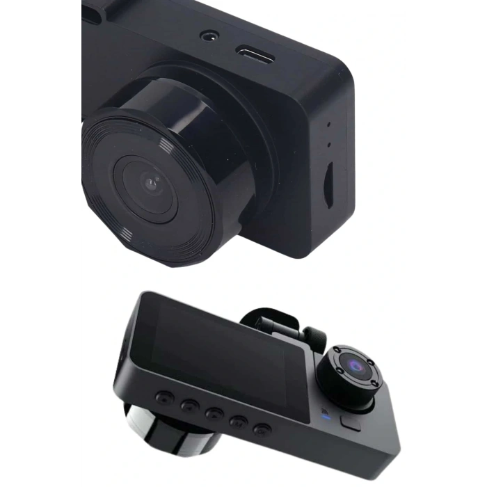 Araç İçi Dikiz Kamerası Sürüş Kaydedici 3 Lensli Dvr Kamera