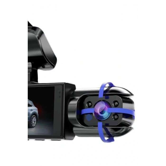 Araç İçi Full Hd Kamera Ön Ve Arka Kameralı Ekranlı Araç Kamerası