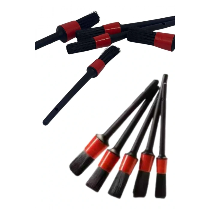 Araç İçi Led Aksesuar 5 Farklı Detaylı Araba Temizlik Fırçası Oto Temizleme Fırçası