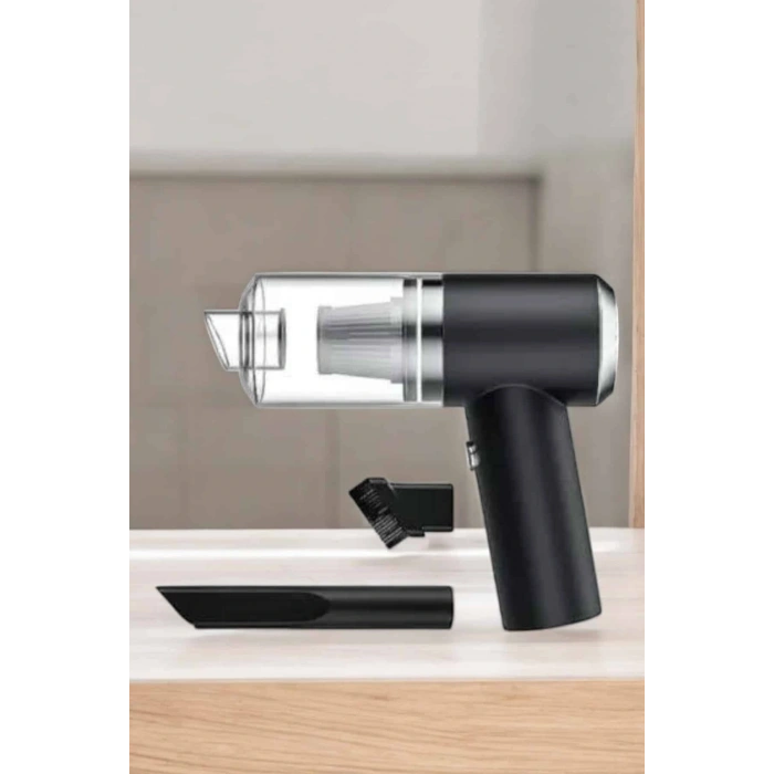 Araç İçi Süpürge Filtreli Şarjlı Süpürge Vakumlu Yıkanabilir