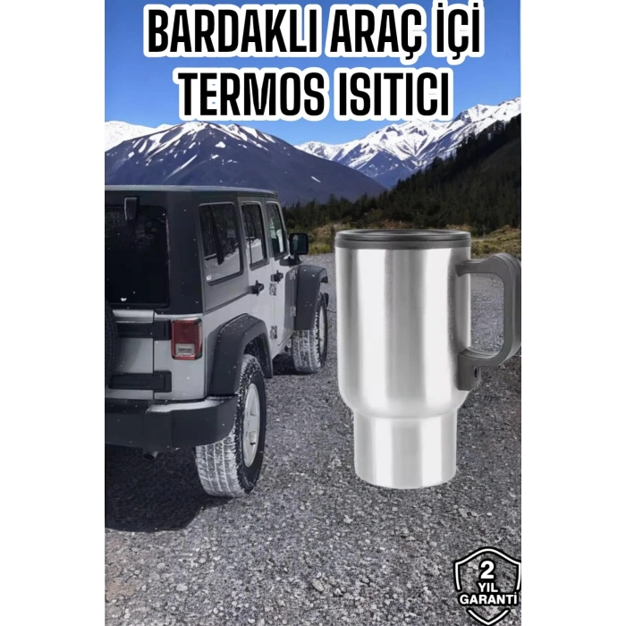 Araç İçi Termos 12 Watt Isıtıcı Uzun Süre Sıcak Tutabilen