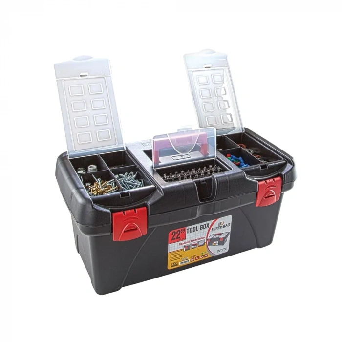 Asr-2048 22 İnç Takım Çantası - Plastik Kilitli