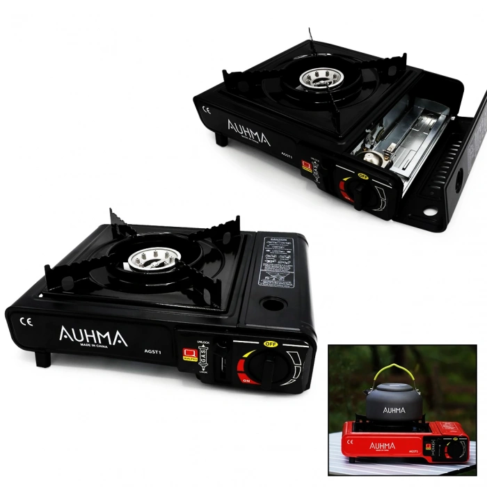 AUHMA AGST-1 PRO PORTATİF KAMP OCAK PLASTİK ÇANTALI (5324)