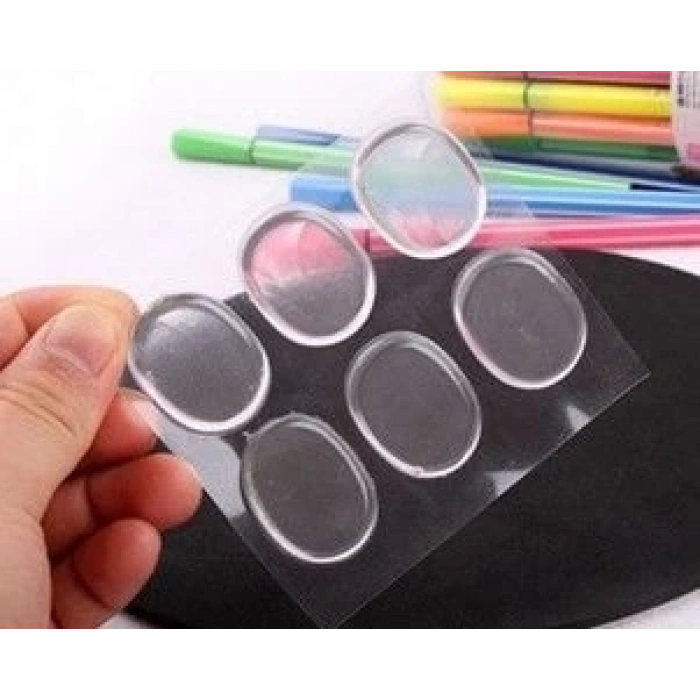 Ayakkabı Topuk Vurma Önleyici Silikon 6 lı Ped Ayak Nasır Koruyucu Band Siliko Jel Bant