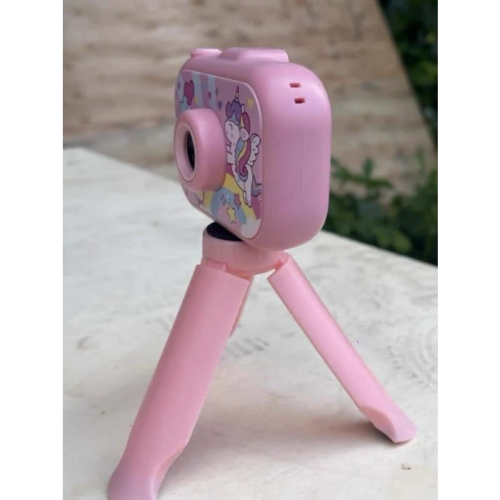 Ayaklı Mini Fotoğraf Makinesi Çocuk Için Eğitici Video Kamera (kopya)