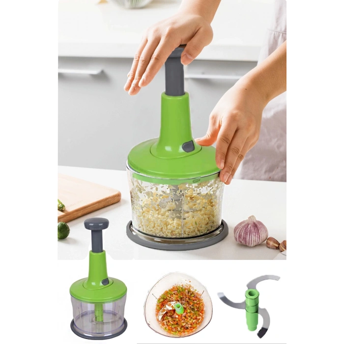 Basmalı Çelik Bıçaklı El Rondosu