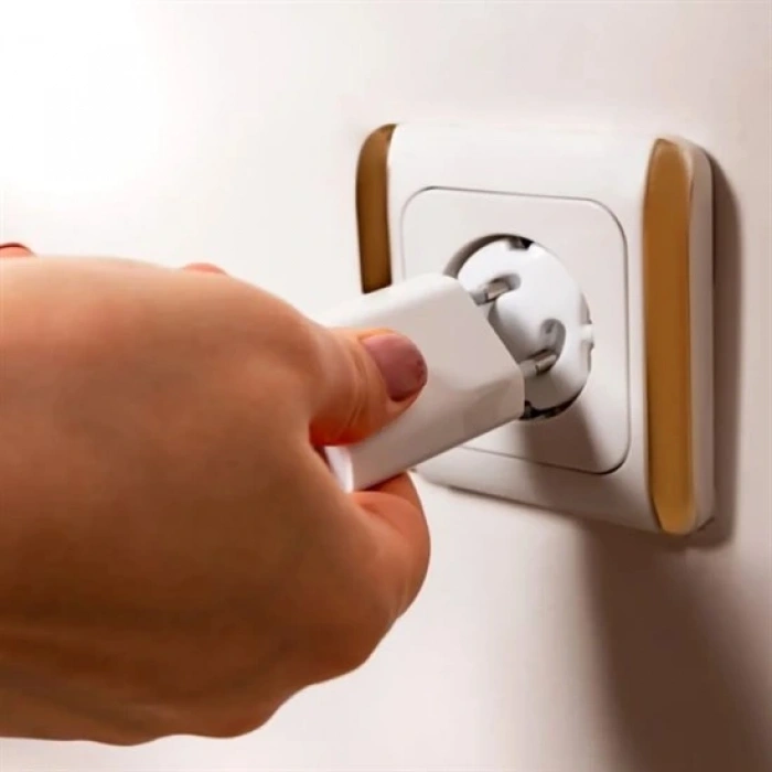 Bebek Çocuk Priz Koruma Kapağı (6 Adet) Çocuk Güvenliği, Priz Muhafazası, Priz Kapatıcı (5324)