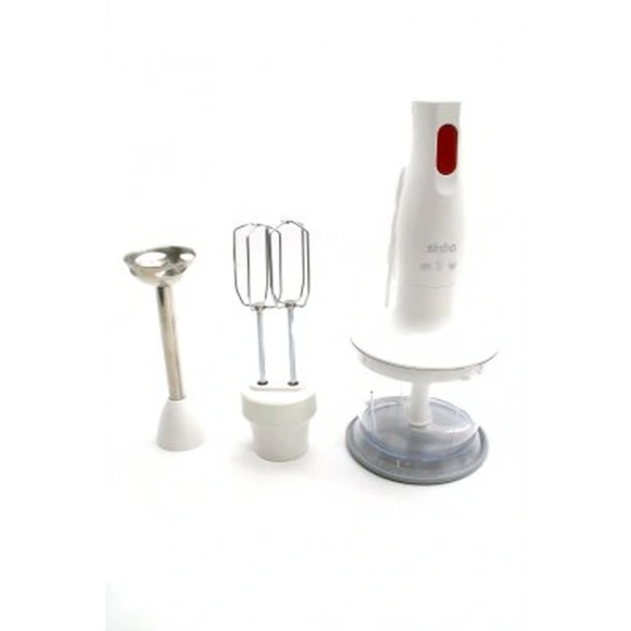 BLENDER SETİ  DOĞRAYICI - MİKSER - BLENDER  600ML HAZNE  350W SHB-3182 (5324)