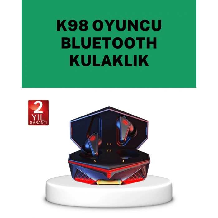 Bluetooth 5.0 Kablosuz Kulaklık Uzun Pil Ömürlü