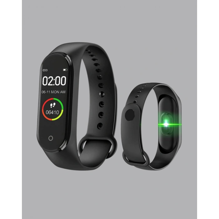 Bluetooth Akıllı Bileklik Spor Modlu Kalp Atış Takipli Uyku Analizli