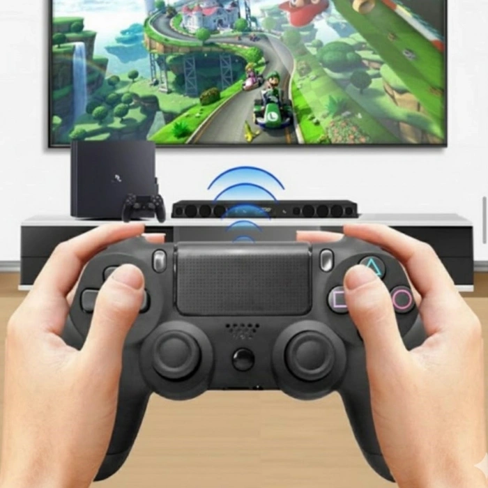 Bluetooth Kablosuz Gamepad – Ergonomik Tutuş, Hassas Analog Joystick, PC &amp; Mobil Uyumlu Oyun Kolu (5324)