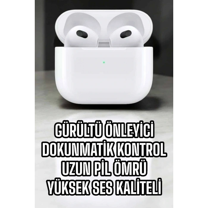 Bluetooth Kulaklık 3.nesil Kablosuz Uzun Pil Ömrü Dokunmatik Kontrol