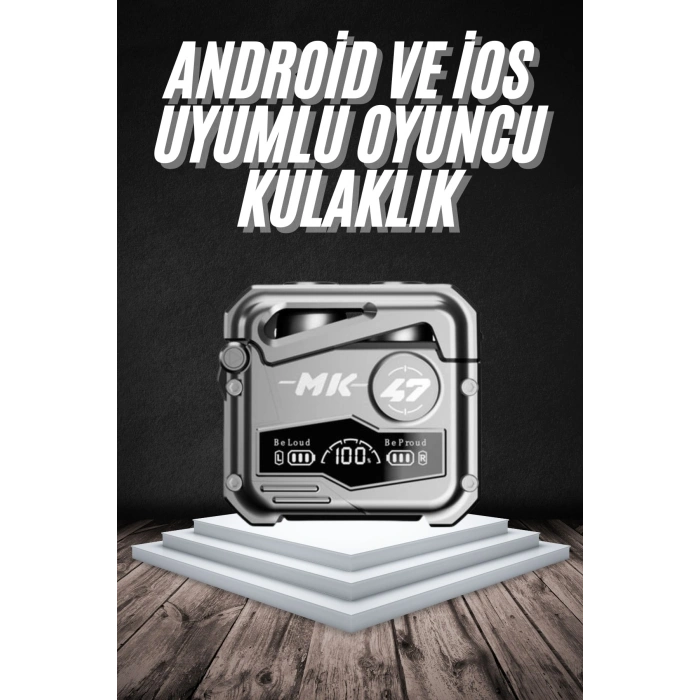 Bluetooth Kulaklık Dokunmatik Kontrol Tws kablosuz kulaklık Hi-fi Stereo