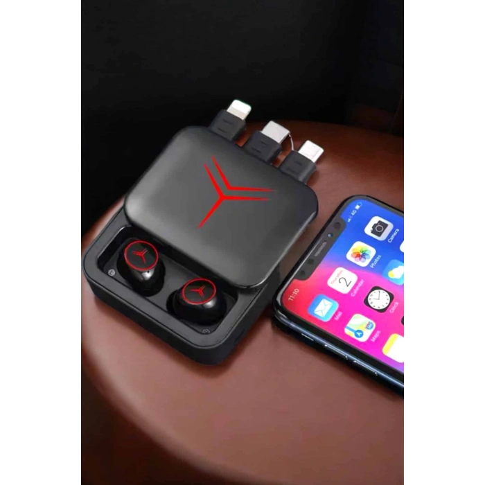 Bluetooth Kulaklık Powerbank Özelliği Yüksek Ses Kaliteli TWS Kulaklık