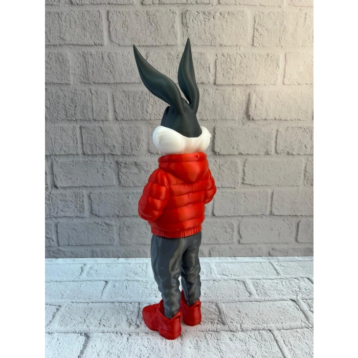 Bugs Bunny Büyük Boy Figür 10×34 cm Salon Dekoru