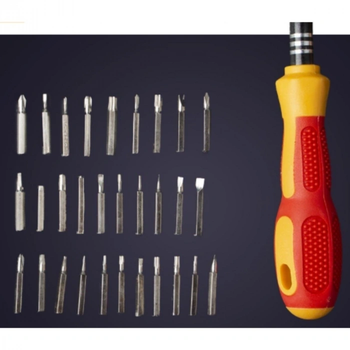 Büyük 31 Parça Hassas Tornavida Bits Uç Seti Yumurta Tornavida (5324)