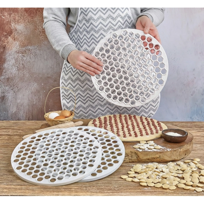 BÜYÜK - 32CM MANTI KALIBI PLASTİK (5324)