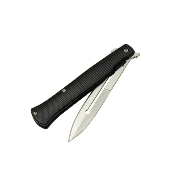 Çakı Metal Delikli Kabzalı 23 Cm , Yarı Otomatik