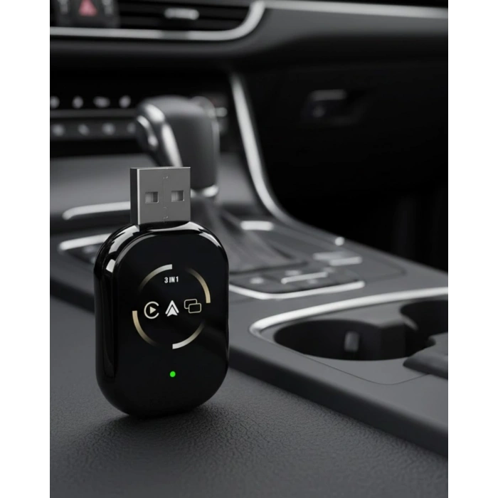 CarPlay Destekli Araçlar İçin Kablosuz Android Auto Dönüştürücü