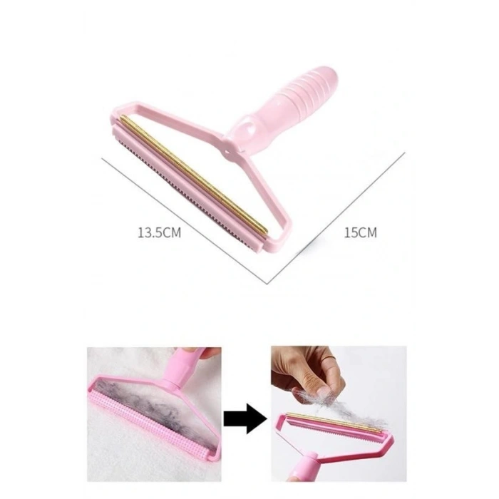 Çift Taraflı Elbise Kazak Plastik Kumaş Tüy Alma ve Tiftik Temizleyici Toplayıcı Taşınabilir (5324)