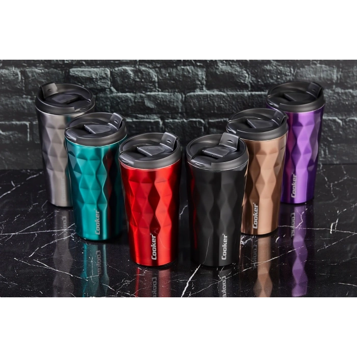 CKR-2048 350ML.ÇELİK MUG TERMOS BARDAK RENKLİ (5324)