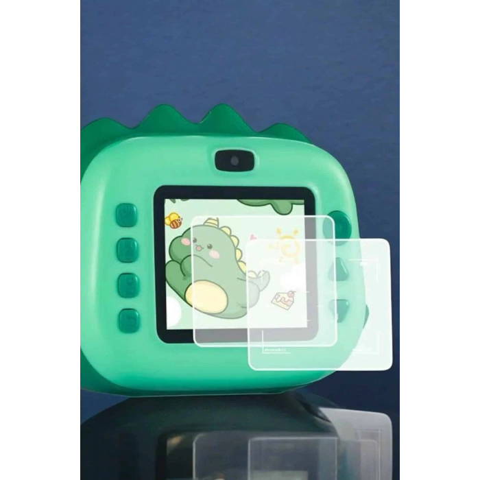 Çocuk Fotoğraf Makinesi Dijital Hd Video Rulo Kağıt Baskılı Yazıcı