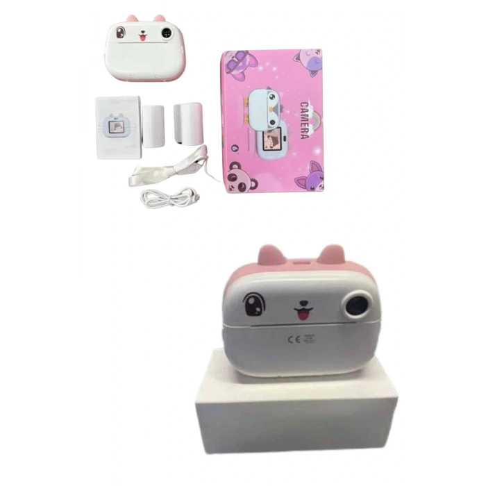 Çocuklar İçin Özel Fotoğraf Makinesi Farklı Desen Seçenekli 3 Adet Rulo