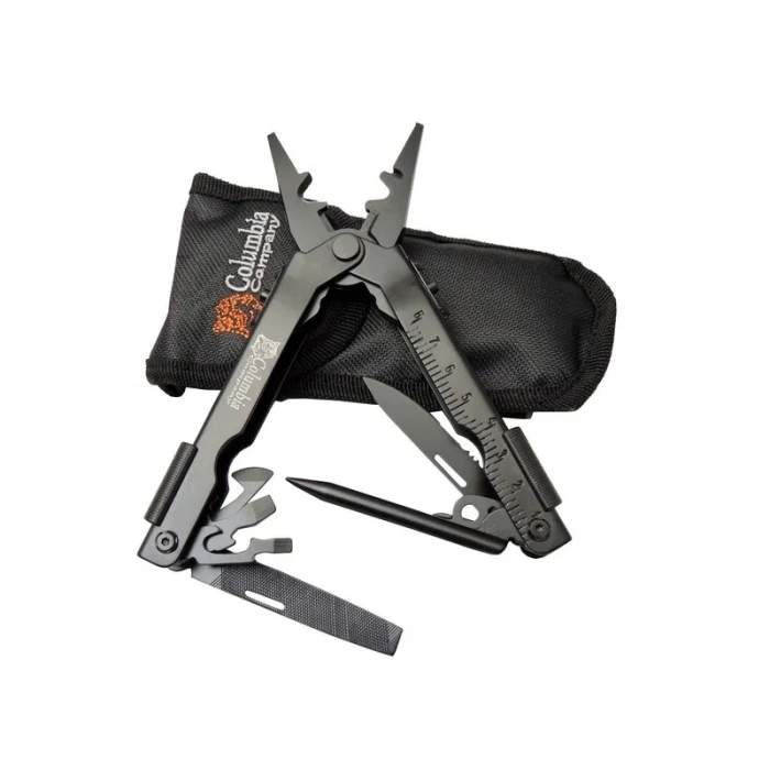 Columbia Np 1020 A Siyah İmha Pensesi 17cm - Çok Amaçlı, Metal Gövde (multitool), Kılıflı